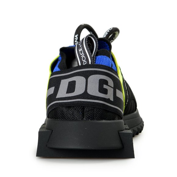 Dolce & Gabbana Women's "Sorrento" Multi-Color Canvas & Leather Sneakers Shoes - Picture 3 of 8